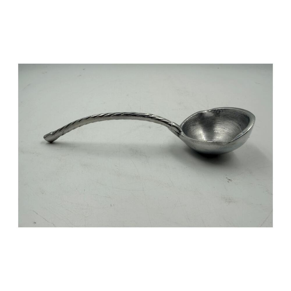 Vintage Mexican Pewter Gravy Spoon